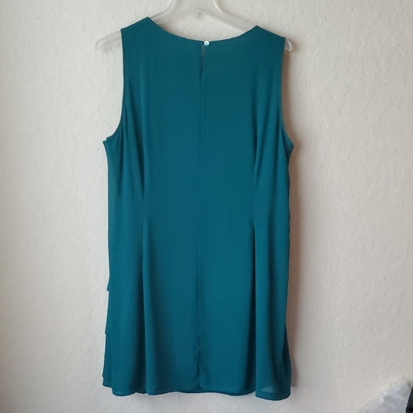 Lane Bryant size 22 Teal Bandage Dress - Picture 3 of 8